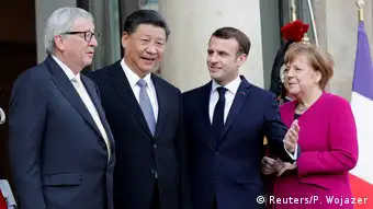 Париж, 26 березня 2019: зустріч лідерів Євросоюзу, Китаю, Франції та Німеччини