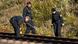 Bahn-Anschlag in Bayern: Polizisten inspizieren ein Gleis der ICE-Strecke zwischen Nürnberg und München (Foto: picture-alliance/dpa/D. Karmann) Bahn-Anschlag in Bayern: Polizisten inspizieren ein Gleis der ICE-Strecke zwischen Nürnberg und München (Foto: picture-alliance/dpa/D. Karmann)
