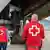 Spanien Rotes Kreuz lädt humanitäres Material nach Mosambik