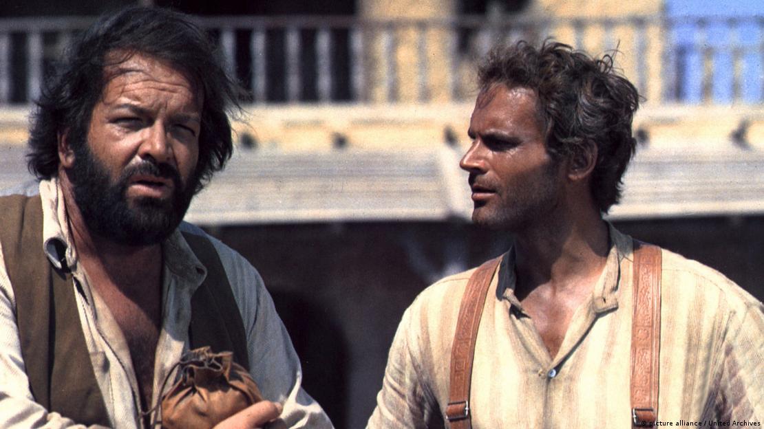 Film still "Trinity is still my Name", two men