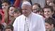 Pope Francisc at the Vatican with children Pope Francisc at the Vatican with children