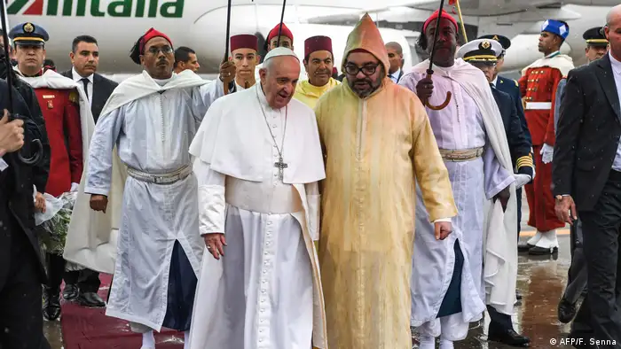 Papst Franziskus besucht Marokko (AFP/F. Senna)
