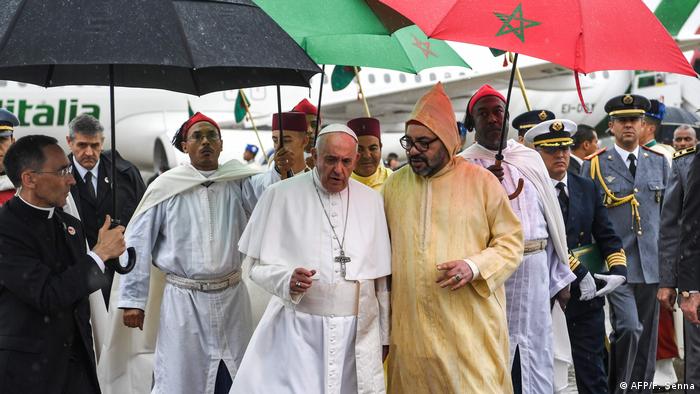 Papst Franziskus besucht Marokko (AFP/F. Senna)