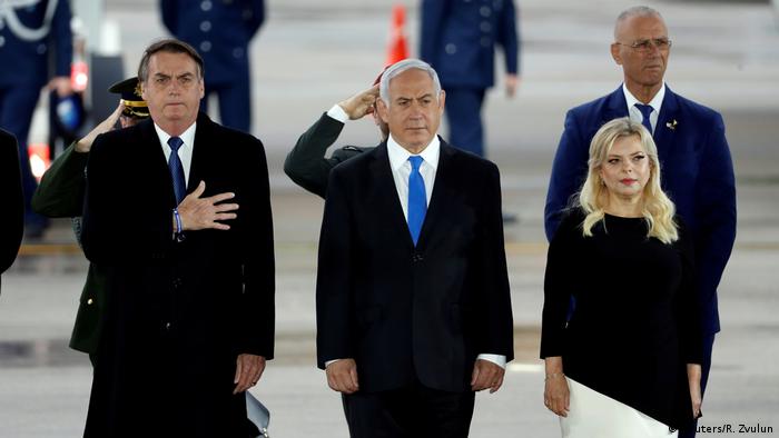 The Brazilian leader opened his speech after landing with the words I love Israel in Hebrew
