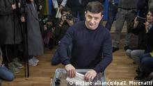 Ucrania elige presidente: el favorito es un actor