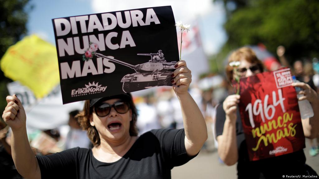 Brasil sigue lidiando con su dictadura | Brasil en DW | DW | 01.04.2019