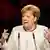 German Chancellor Angela Merkel addresses the 2019 Hanover industrial fair
