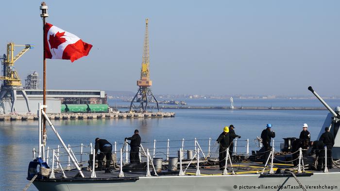 Ukraine Hafen von Odessa | NATO Kanadische Marine | HMCS Toronto (FFH 333) Halifax