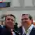 North Macedonia's Prime Minister Zoran Zaev and Greek Prime Minister Alexis Tsipras attend a welcoming ceremony in Skopje, North Macedonia April 2, 2019. REUTERS/Ognen Teofilovski