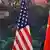 Прапори Китаю та США