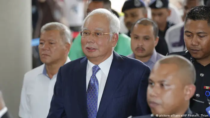 Malaysia Najib Razak vor Gericht in Kuala Lumpu
