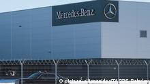 03.04.2019, Russland: MOSCOW REGION, RUSSIA - APRIL 3, 2019: An outside view of the 'Moskovia' Mercedes-Benz assembly plant of the Daimler AG German automotive corporation in the Yesipovo industrial park. Sergei Bobylev/TASS Foto: Sergei Bobylev/TASS/dpa |