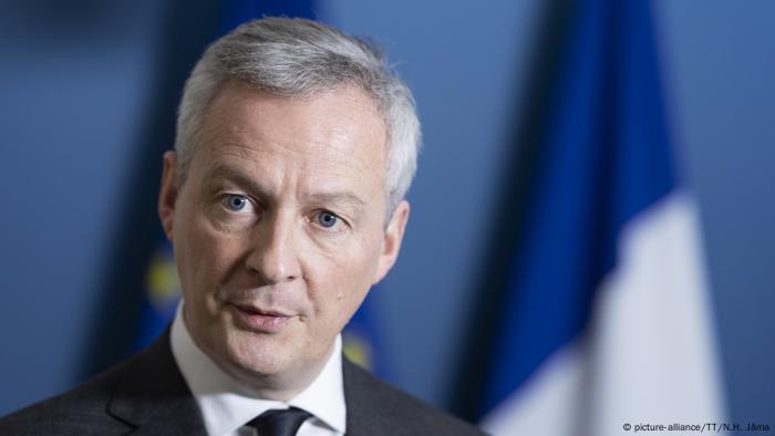 French Finance Minister Bruno Le Maire