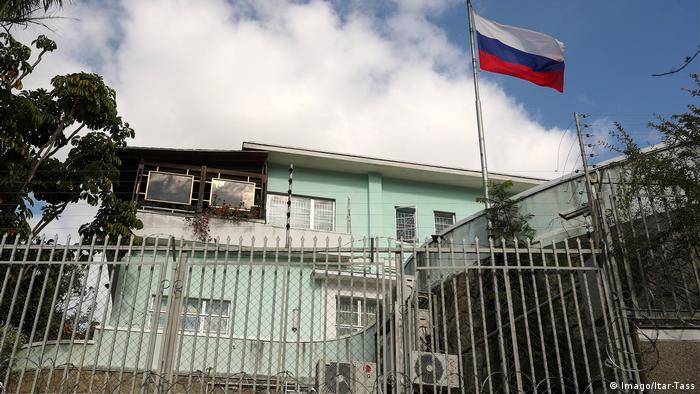 Venezuela Caracas Botschaft Russlands (Imago/Itar-Tass)