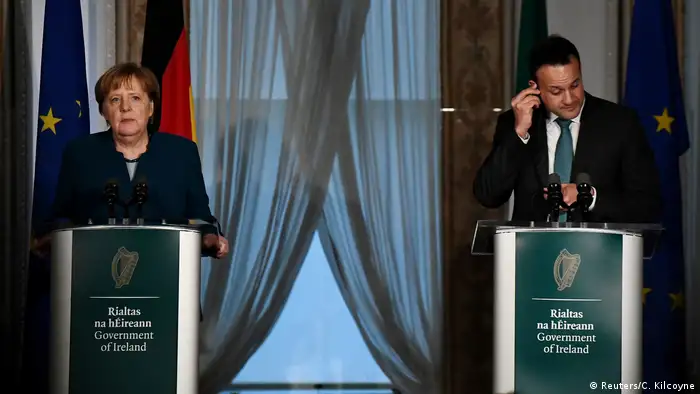 Irland Dublin | Angela Merkel, Bundeskanzlerin & Leo Varadkar, Premierminister