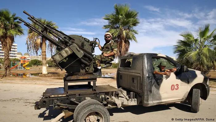 Haftar militia in Benghazi