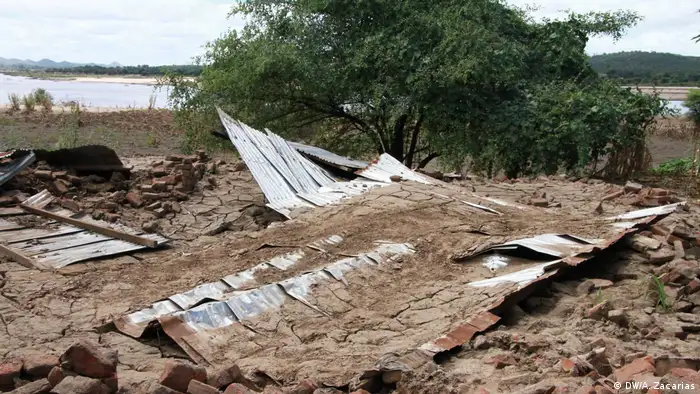 Mosambik Flutopfer in Tete