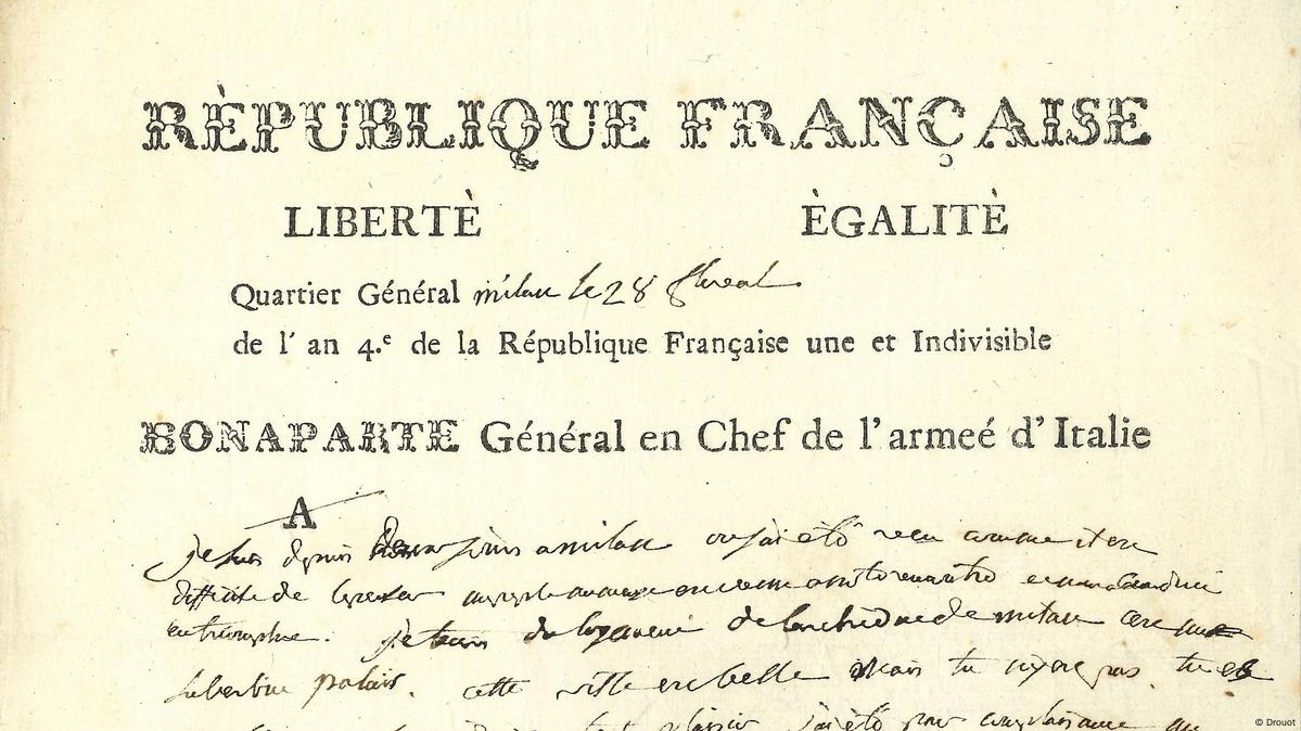 Napoleon Bonaparte, failed novelist: manuscript goes to auction, Books