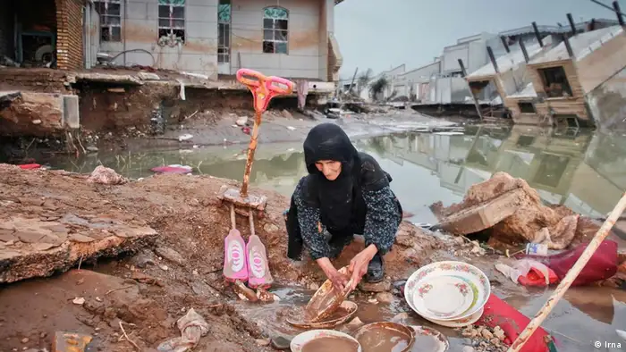 Iran Überschwemmungen in Poldokhtar