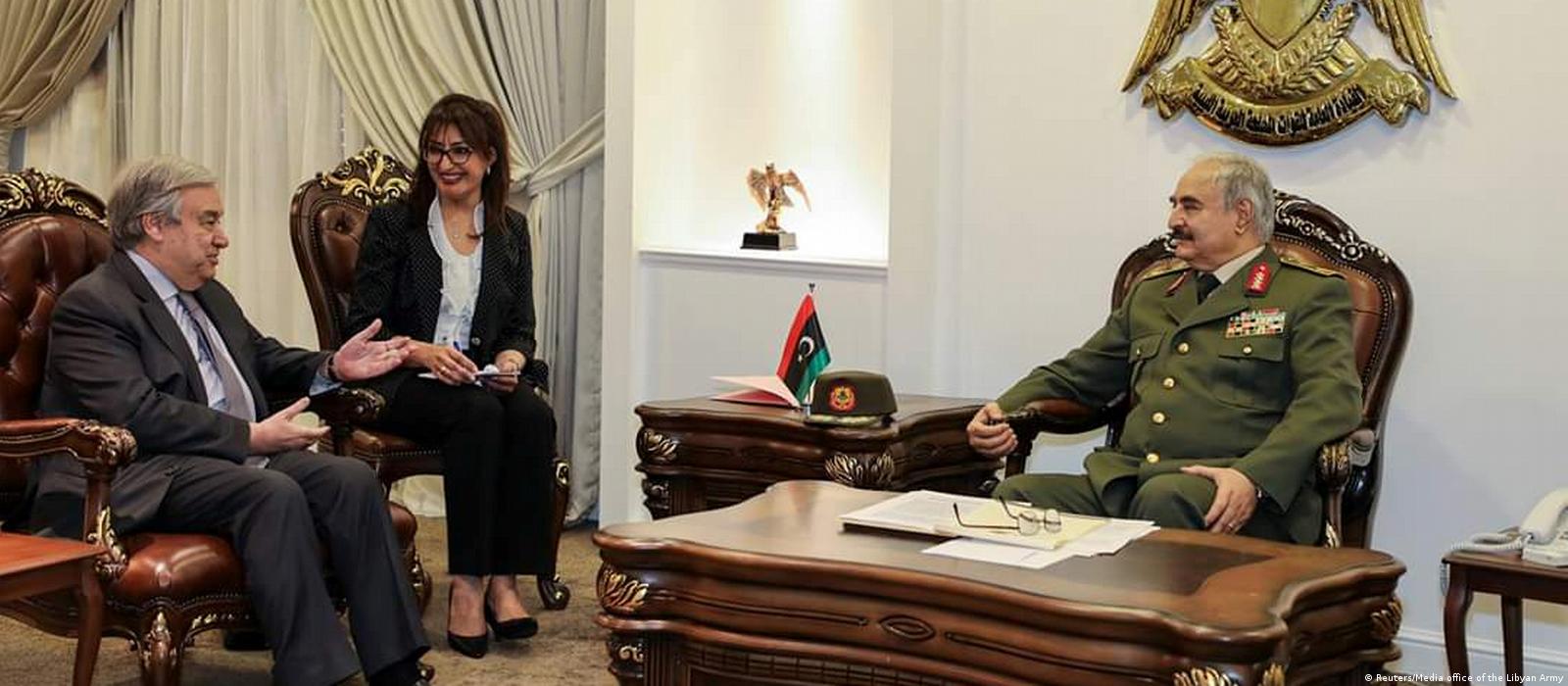 ONU celebrará conferencia de Libia, a pesar de tensiones – DW – 06/04/2019, image size:1600x700