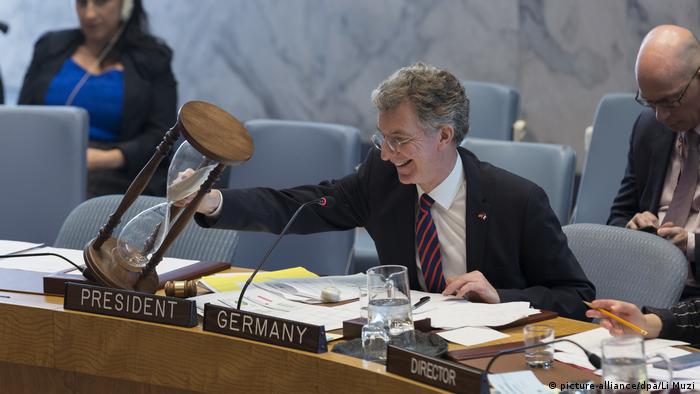 USA Deutschland und Frankreich teilen sich Vorsitz im Sicherheitsrat der UN | Christoph Heusgen