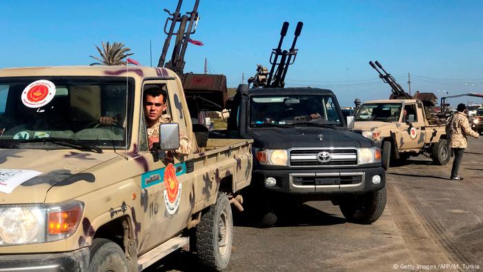 Lybien Truppen der libyschen Einheitsregierung starten Gegenoffensive