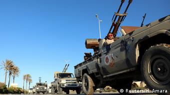 Στρατεύματα της Λιβύης στην Τρίπολη 