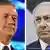 Kombibild: Benny Gantz und Benjamin Netanjahu