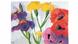 Emil Nolde, Schwertlilien und Mohn, Aquarell, Emil Nolde, Schwertlilien und Mohn, Aquarell,
