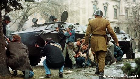 Кървавото насилие в което Румъния потъва в края на 1989 а