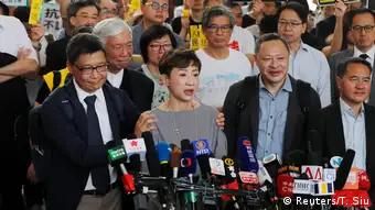 China Anführer der Demokratiebewegung in Hongkong schuldig gesprochen