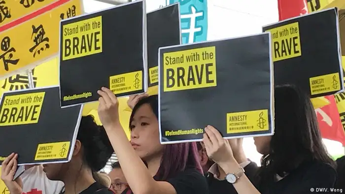 China Anführer der Demokratiebewegung in Hongkong schuldig gesprochen