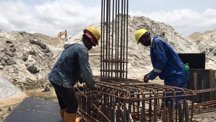 Baustelle bei Lagos