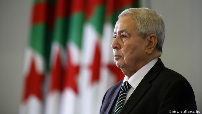Algeria's Interim President Abdelkader Bensalah