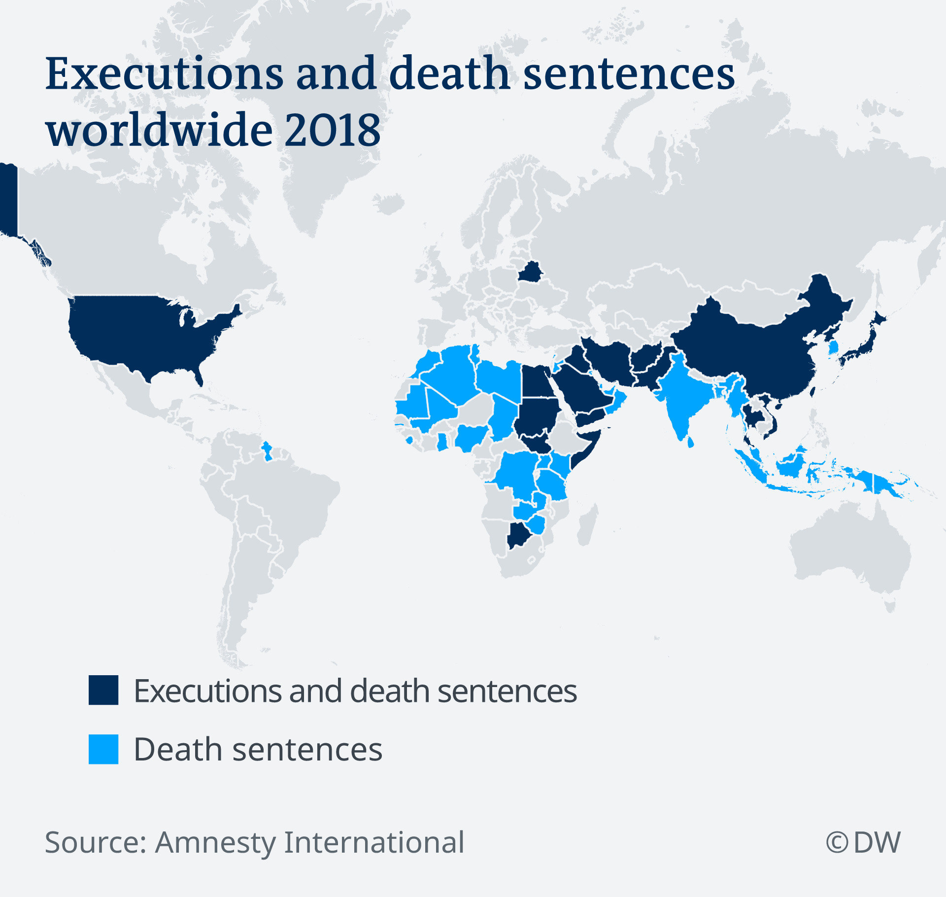 Infografik Todesstrafe 2018 EN