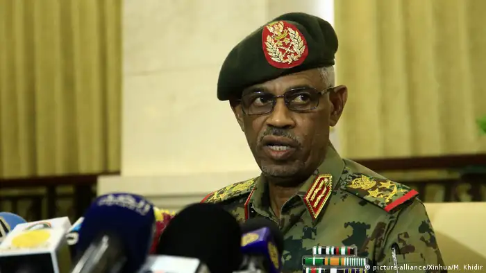 Defense Minister Ahmed Awad Ibn Auf