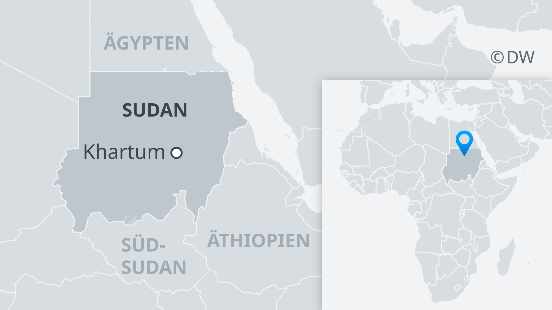 Karte Sudan DE Karte Sudan DE