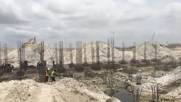 Construction site near Lagos