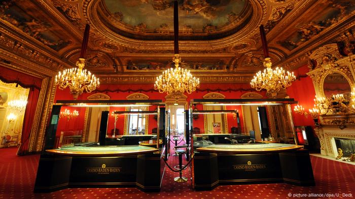 Germany, interior of the Red Room in the casino in Baden-Baden