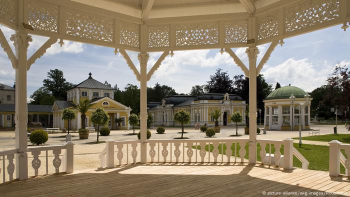 Frantiskovy Lazne, Czech Republic, Pavillon in the spa garden