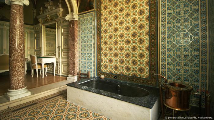 Marianske Lazne, Czech Republic. The historic imperial cabin in the Hotel Nove Lazne