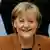 Porträt Angela Merkel, lächelnd