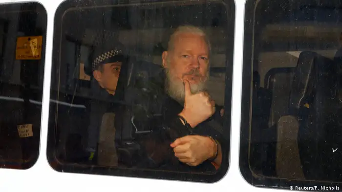 London - Julian Assange arrested