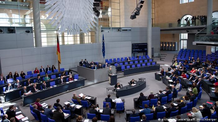 Salla plenare e Bundestagut