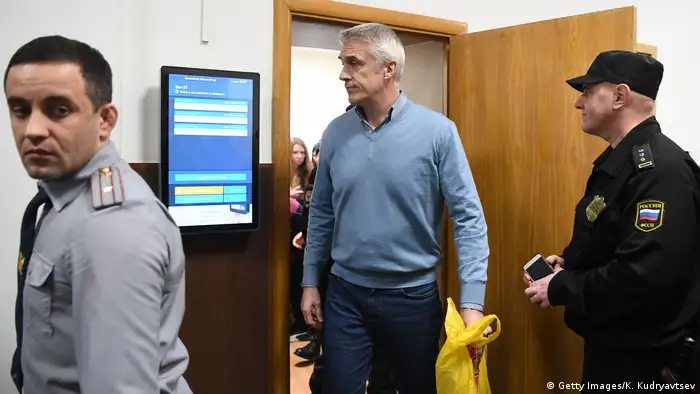 US Investor Michael Calvey, in court in Moscow