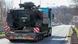 Schwertransport Tieflader mit Bundeswehr-Panzer Schwertransport Tieflader mit Bundeswehr-Panzer