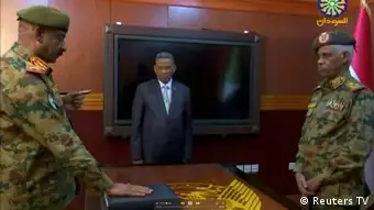 Sudan Verteidigungsminister Videostill Awad Mohamed Ahmed Ibn Auf