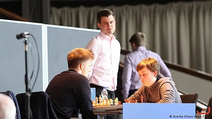 Grenke Chess Open 2018 Vincent Keymer- Richard Rapport