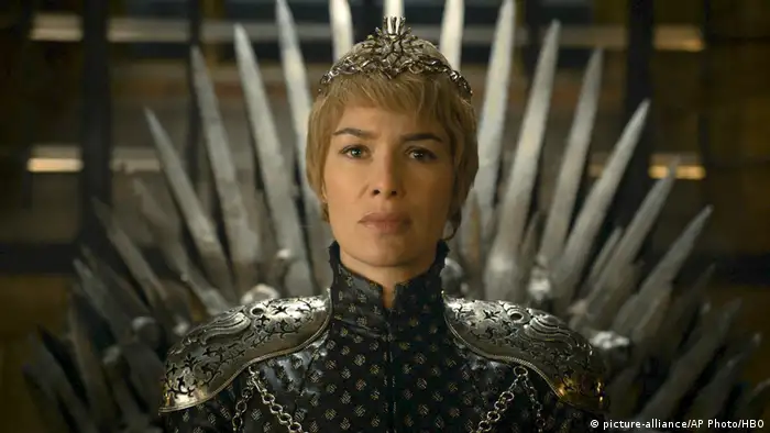 Cersei Lannister in a scene from Game of Thrones