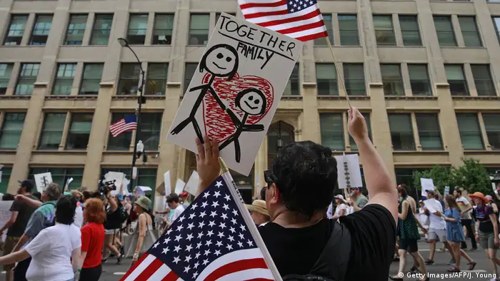 USA Chicago 2018 | Protest gegen Trennung von Einwandererfamilien